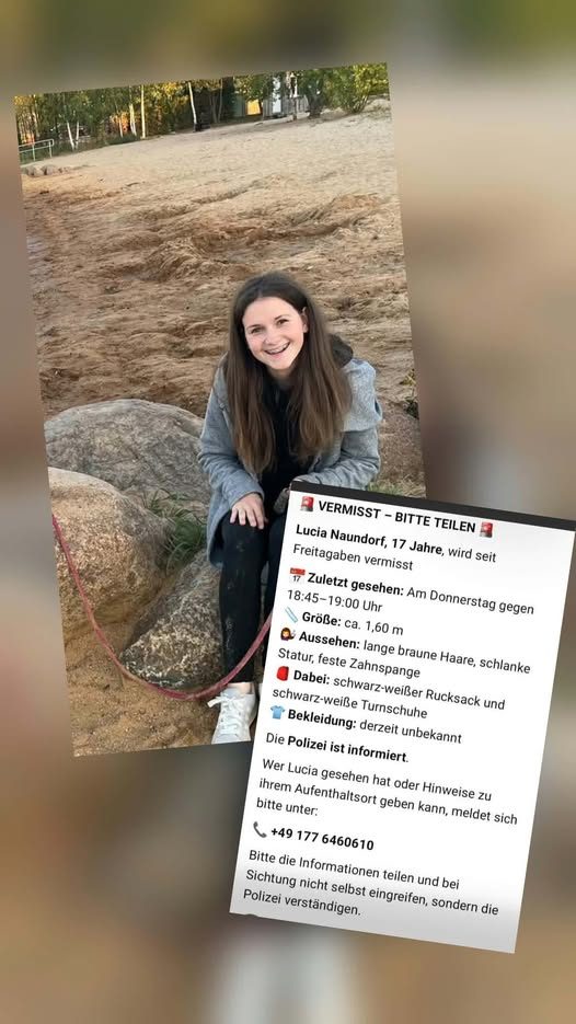 Vermisste 17 Jährige